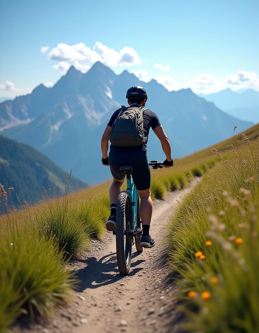 E-Bike Panorama Alpen