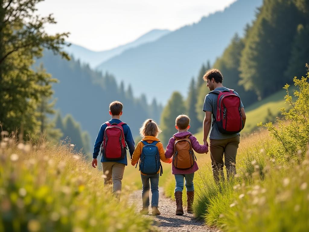 Familienwanderung in Salzburg